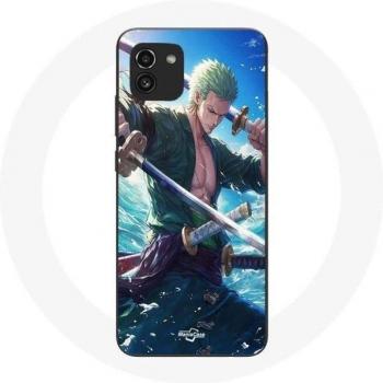 Galaxy A03 ZoroSoft Case – White, One Piece