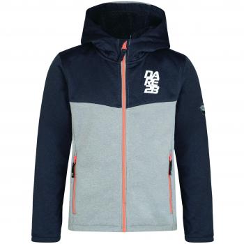 Soft‑Shell Kids Hoodie „Dare 2B“ – XL, Grau/Schwarz