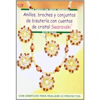 ANILLOS,BROCHES Y CONJUNTOS DE BISUTERIA CUENTAS CRISTAL SWAROVSKI