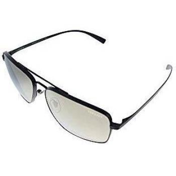 Versace 0VE2216 OneSize Matte Black/Gold Mirror Sunglass Set