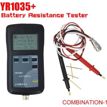 Lithium-Batterie Tester mit vier Leitungen YR1035