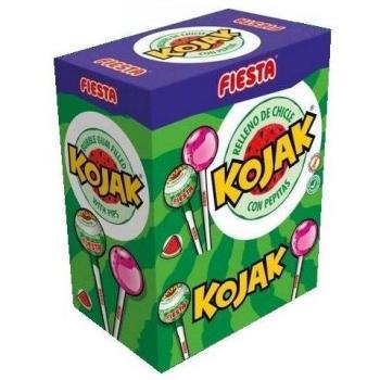 Fiesta Kojak Sandía con Pepitas | Caja Expositora 100 Unidades