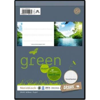 Quaderno Verde A5 con Copertina Rigida