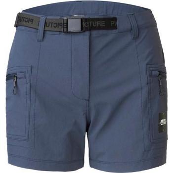 Picture Elastische Damenkurzshorts Blau M