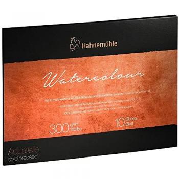 Bloc Aquarelle Collection Hahnemühle – 300 g/m² – 24×32 cm – 10 feuilles