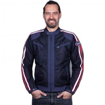 Helstons Giacca moto Pace Air Blu L