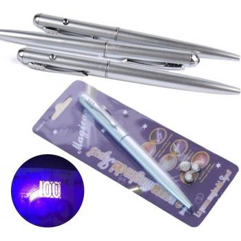 UV Light Invisible Ink Pen