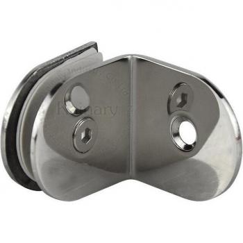 Clip de Soporte de Vidrio Inox 0/90/180°