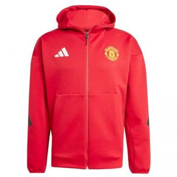 Sweat à capuche rouge Manchester United Z.N.E. 2025/26