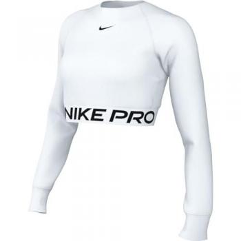 Nike Langärmeliges Top für Damen Pro 365 Dri-Fit – Weiß
