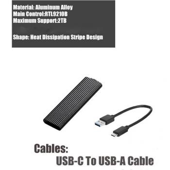 GUDGA M.2 to USB 3.1 SSD Converter