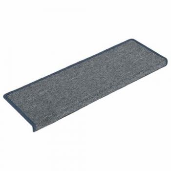Treppenstufenmatten 30 Stück 65x21x4 cm Lila und Blau von vidaXL