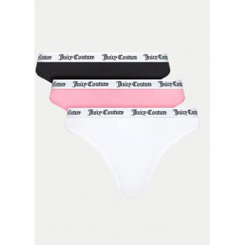 Juicy Couture Farbenfrohes Stringtanga-Trio