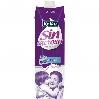 Kaiku Leche Entera Sin Lactosa 1L