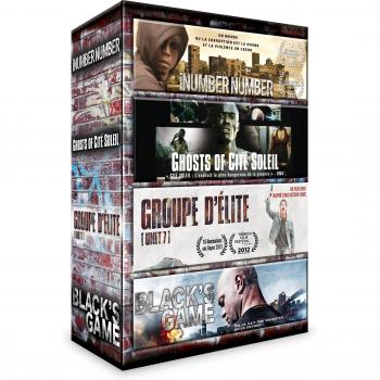Coffret DVD Ghetto : iNumber Number, Ghosts of Cité Soleil, Groupe d'élite et Black's Game