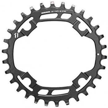 Sram X‑Sync 44‑Asymmetrisches Tablett – 110 BCD – BB30/GXP‑11V