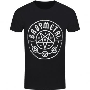 Men’s Black Pentagram Graphic Tee by Babymetal