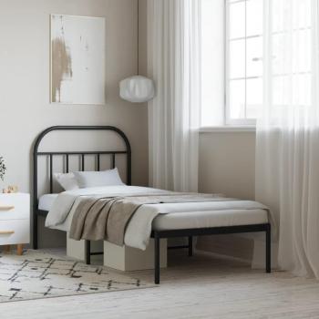 VidaXL 80x200cm Metal Bed Frame without Mattress and Headboard