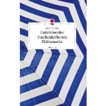 Entzückender Taschenkrebs um Mitternacht. Life is a Story