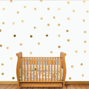 DIY Kids Room Acrylic Mirror Stickers
