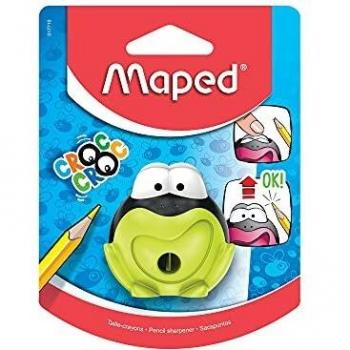 Maped Croc Croc Frog One Hole Canister Pencil Sharpener