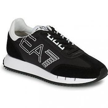 Ea7 Black&White Vintage Baskets pour hommes