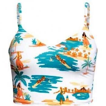Roxy Haut de Bikini Femme Classics Blanc L