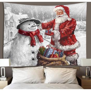 Décor Murale Père Noël Enchanté