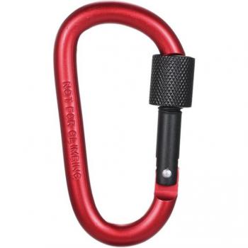 Metal Locking Carabiners with Screw Lock for Hiking Gear