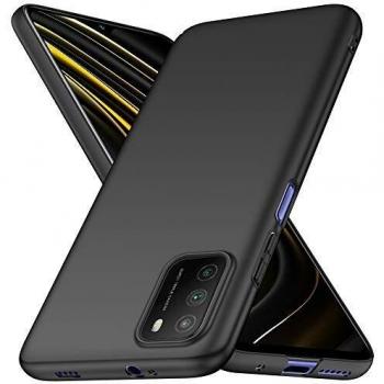 Cover Xiaomi Poco M3 Estilo Minimalista Estuche Rígido Ultra Delgado Resistente a Golpes