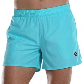 Bañador corto para hombre John Smith Ornar 35 en color turquesa L