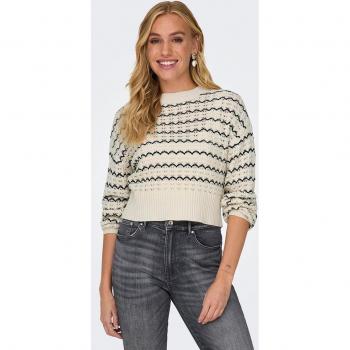 ONLY Pullover Asa 15310527 Beige Regular Fit