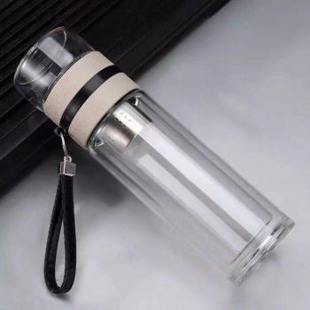 ViajeCafé Botella de Infusión Vidriosa