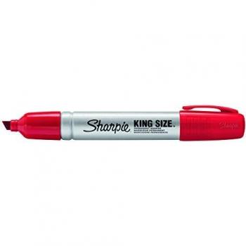Marqueur Sharpie pointe large rouge lot de 12