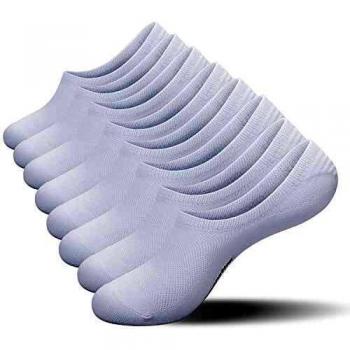 Invisible Sneaker Socks Anqier – No Show Socken für Damen & Herren (8er)