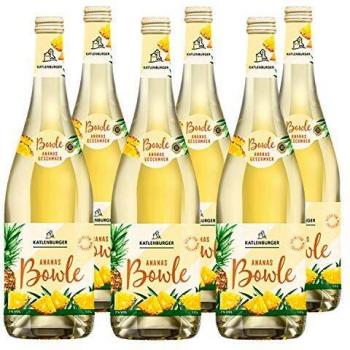 Katlenburger Ananasbowle Fruchtweinbowle Süß, 6er Pack