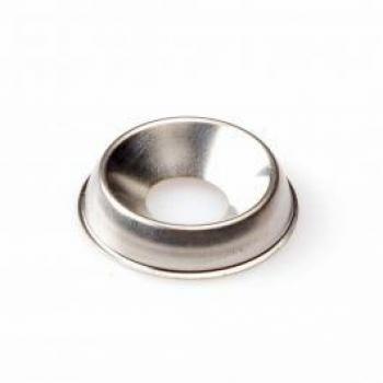 Kraalring messing vernikkeld 15 mm 15x5.5x3.2 mm