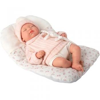 Poupée Doura Arias Reborn – Yeux Fermés, 45 cm