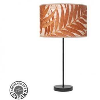 Lampadaire Haut Couture Noir – Feuille Caldera 63×30 cm