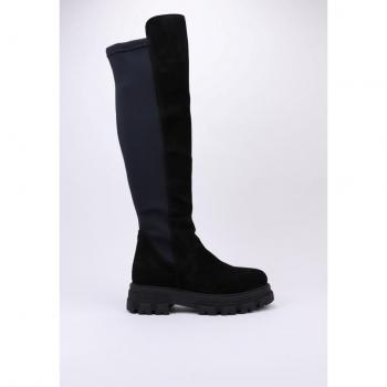 Bota Plana LOL VALENTE Preto