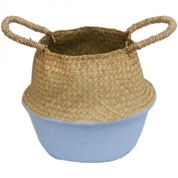Cesta de Mimbre para Flores y Plantas