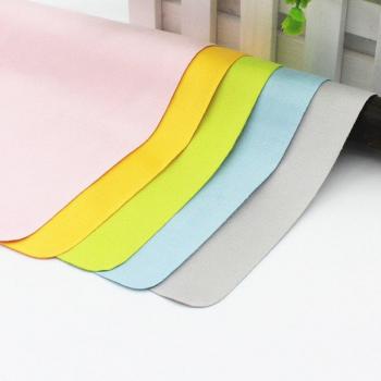 Set de nettoyage en microfibre, 10 pièces, chiffon doux pour lunettes, 4 couleurs