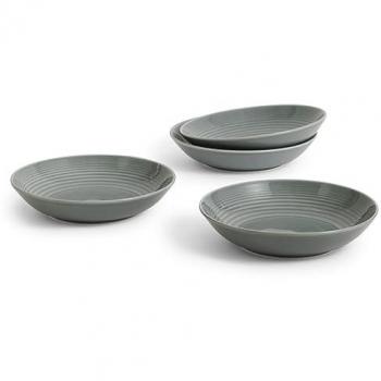 Dark Grey Pasta Bowls by Gordon Ramsay & Royal Doulton – Set of 4