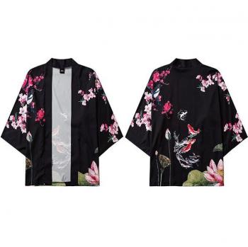Chaqueta Informal Koi Estilo Japonés