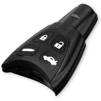 Dandkey 4 Button Key Shell for SAAB 93 95