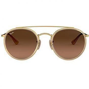 Ray-Ban RB3647N 912443 51 Lentes de Sol Para Hombre Dorados
