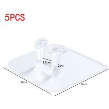 10/5Pcs Multi-Function Wall Adhesive Hook for Sockets