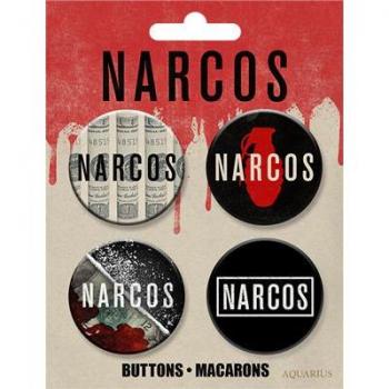 Narcos Logo Buttons
