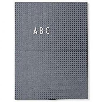 Dark Grey Changeable Letter Board for Office Display