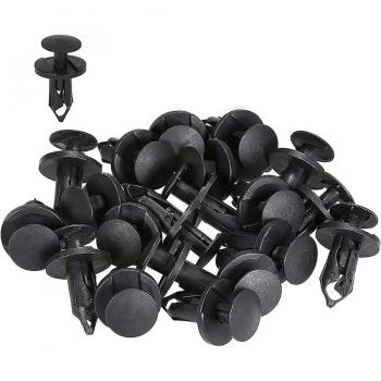 Parablocchi Clip Auto Traesio Kit 40 pezzi – Nero